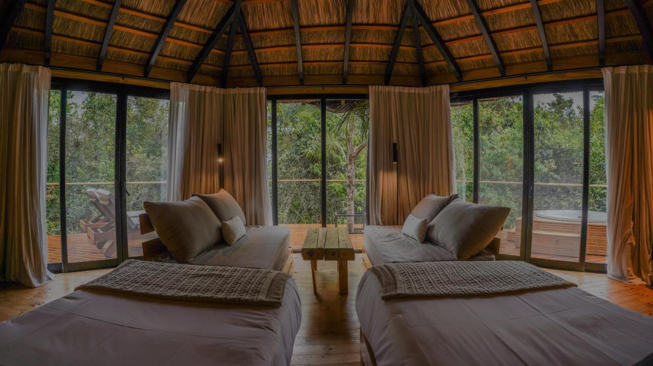 Reserva Natural Iguazu - Pristine Luxury Camp Puerto Libertad Bagian luar foto